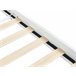Beliani Cama con somier Hierro MAURESSAC 145x206 Blanco
