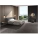 Consola rectangular, madera y acero 7171 Gris Oscuro