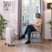 Radiador de aceite ReadyWarm 11000 Space 360º Cecotec Blanco