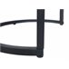 Beliani Conjunto de mesas DENNY 48x48 Negro