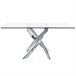 ANGEL CERDA Mesa comedor rectangular cristal Transparente