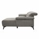 Chaise longue relax eléctrica ANDY Gris Claro
