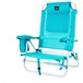 Silla Plegable con Nevera Textiline Coral Turquesa