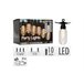 Guirnalda de luces led EDISON 9,5 metros Negro