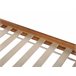 Beliani Cama con somier Madera de pino BARRET 106x210 Marron