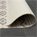 Alfombra de Bambú natural antideslizante 140x200 Gris