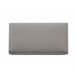 Beliani Banco Aluminio SALERNO 142x70 Gris