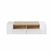 Mueble TV Tania 4 Puertas Color Blanco/Roble Blanco