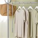 Perchero de Ropa Telescópico Altura Ajustable FRG109-HG SoBuy 