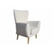 Sillón decorativo color blanco BOB Blanco