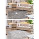 Alfombra MATEO 8036/944 Moderna Mármol estructural 240x330 Gris
