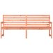 Banco De Jardín 203x48 Blanco