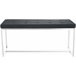 Banco - Barci - Tela 100x40 Gris Oscuro