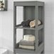 Mueble Columna de baño FRG126-SG SoBuy Gris