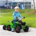 Quad Eléctrico Infantil PP, Metal HOMCOM Verde