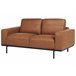 Beliani Sofá de 2 plazas Poliéster SOVIK Beliani Sofá de 2 plazas Poliéster SOVIK Marron