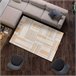 Alfombra de diseño geométrico CRAFT - ATTICGO 80x150 Beige