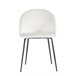 Pack 6 Sillas Black Dalnia Terciopelo Beige