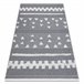Alfombra ECO sisal BOHO MOROC Geométrico 22321 franjas 155x220 Gris
