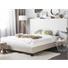 Beliani Cama con somier Poliéster ROANNE 169x211 Beige