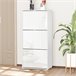 Armario de Zapatos MDF y Plásctico HOMCOM 60 Blanco