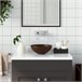 Lavabo De Baño Marron