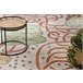 Alfombra FUN Honey para niños oso abejas 140x190 Beige