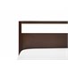 Beliani Cama con somier Madera de pino GIULIA 145x213 Marron