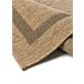 Alfombra exterior/interior efecto yute ACRA - ATTICGO 160x230 Natural