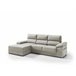 Chaise longue con arcón RUBIK Beige
