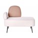 Beliani Chaise longue izquierdo Poliéster ARCEY Beige