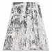 Alfombra LIRA GR579 Abstracta estructural moderna glamour 140x190 Gris