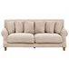Beliani Sofá de 2 plazas Poliéster EIKE Beige
