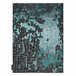 Alfombra DE LUXE moderna 2079 Ladrillo - Structura 140x190 Verde