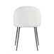 Pack 6 Sillas Black Dalnia Terciopelo Beige