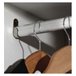 Armario TREVI puertas correderas 120x200cm blanco brillo Blanco Brillo