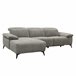 Chaise longue relax eléctrica ANDY Gris Claro