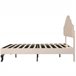 Marco de la cama Beige