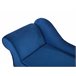 Beliani Chaise longue izquierdo Terciopelo BIARRITZ Beliani Chaise longue izquierdo Terciopelo BIARRITZ Azul Marino