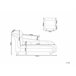 Beliani Chaise longue Poliéster LORMONT Gris Oscuro