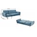 Sofa Cama Niki Gris