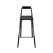 Acomoda Textil – Taburete de Bar Plegable. (2 Unidades) Negro