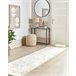 Beliani Alfombra de pelo corto GESI II 80x300 Beige