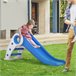 Tobogán Plegable Infantil HDPE HOMCOM Azul
