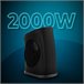 Cecotec Calefactor Eléctrico Bajo Consumo ReadyWarm 2050 Max Negro