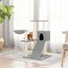 Árbol Para Gatos Gris Claro