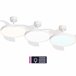 Ventilador techo JULIA M retractil led motor DC  Blanco
