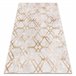 Alfombra lavable MIRO Geométrico enjerado 120x170 Crema