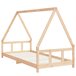 Estructura De Cama Infantil 205x95 Estructura De Cama Infantil 205x95 Blanco