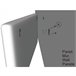 Cabecero tapizado Rombo 140x60 cm 160 Blanco